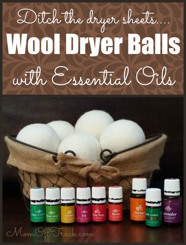Wool Dryer Balls With Essential Oils DIY Laundry